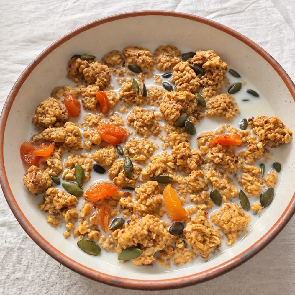 Domaća granola sa semenkama i suvim voćem