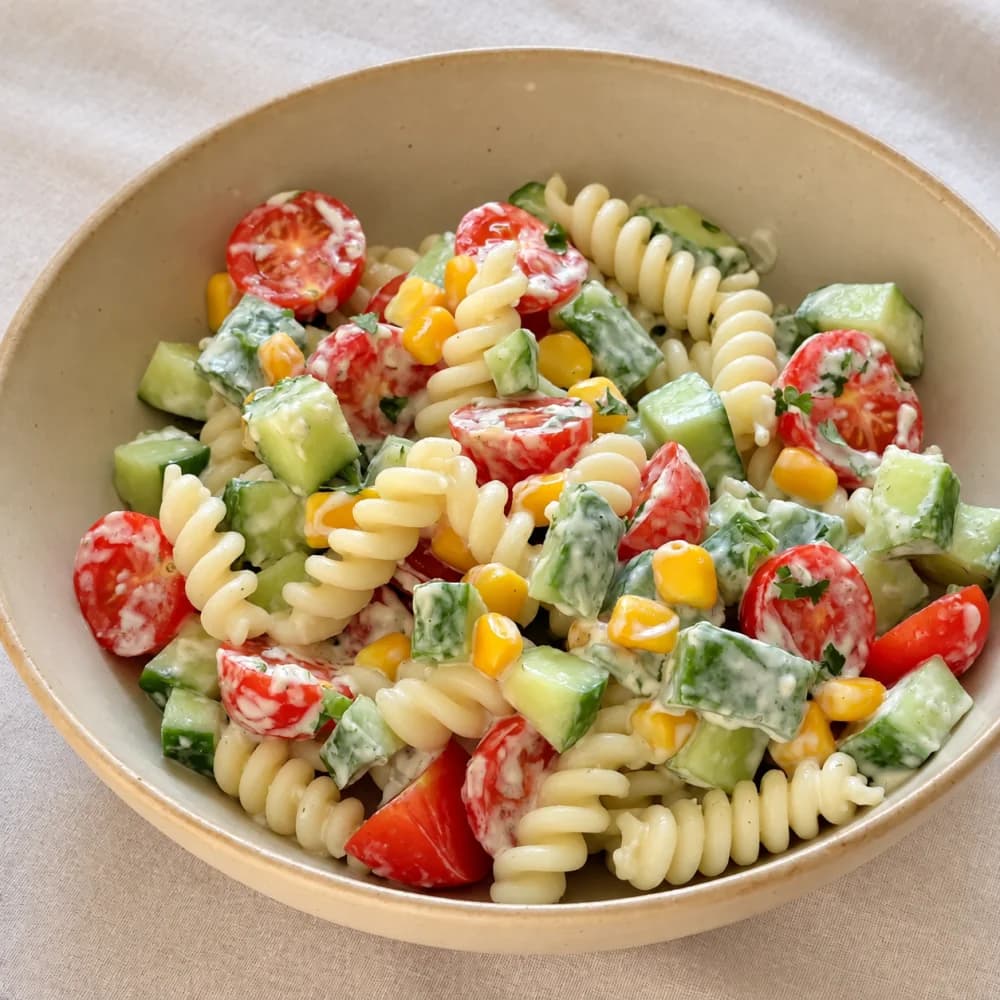 Letnja salata od testenine sa povrćem